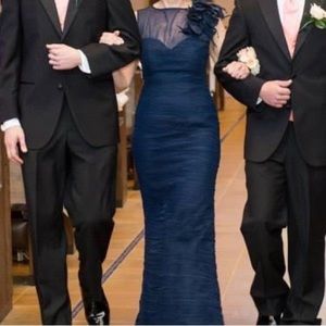 Navy Jovani Mother of Bride/ Groom / Formal Gown